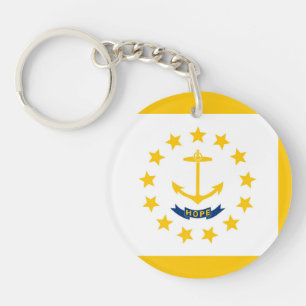 Rhode island Statlig flagga design