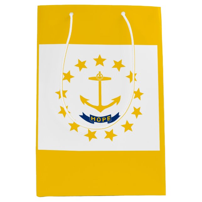 Rhode island Statlig flagga design (Framsidan)