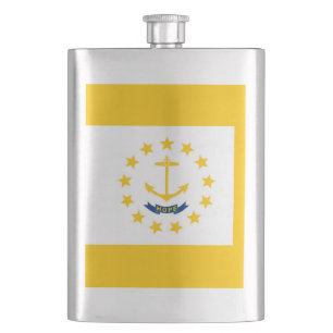Rhode island Statlig flagga design Fickplunta