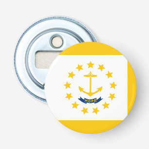 Rhode island Statlig flagga design Flasköppnare