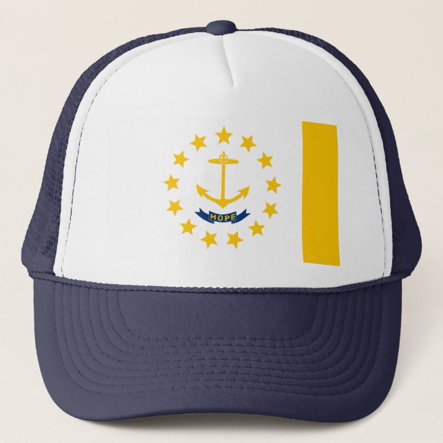 Rhode island Statlig flagga design Keps (Framsida)