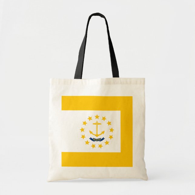 Rhode island Statlig flagga design Tygkasse (Framsidan)
