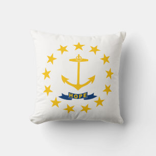 Rhode island Statlig flagga Kudde