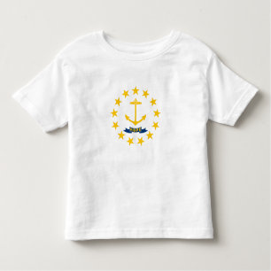 Rhode island Statlig flagga T Shirt