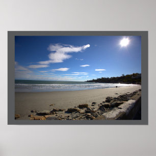 Rhode Island Strand Vattenscape Affisch