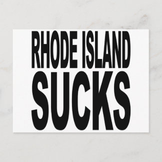 Rhode island Sucks Vykort