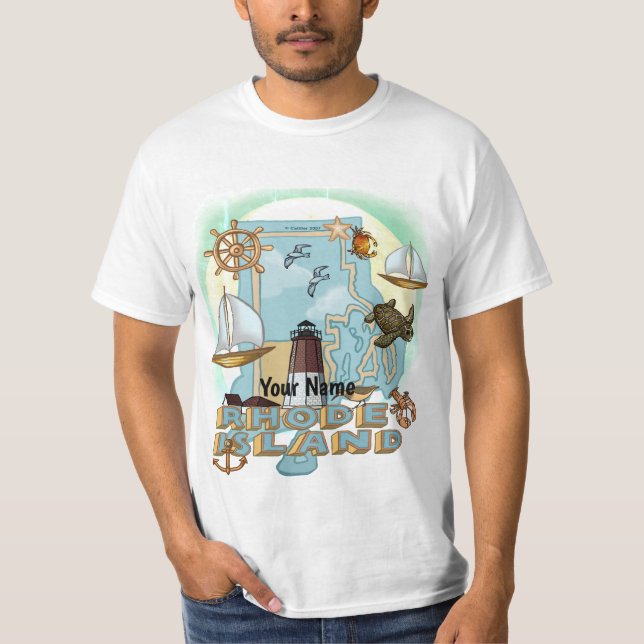 Rhode island t-shirt (Framsida)