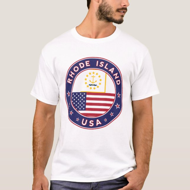 Rhode island t shirt (Framsida)