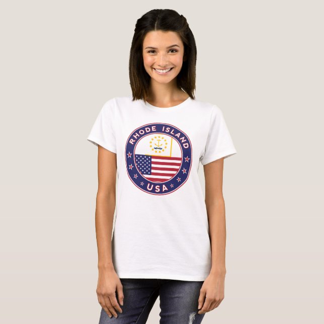 Rhode island t shirt (Hel framsida)
