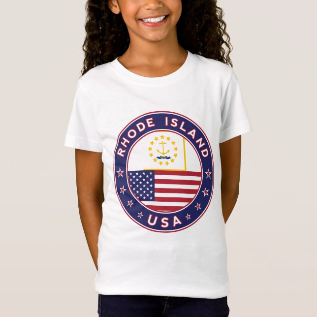Rhode island t shirt (Framsida)