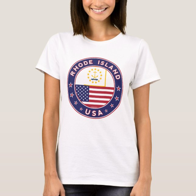 Rhode island t shirt (Framsida)