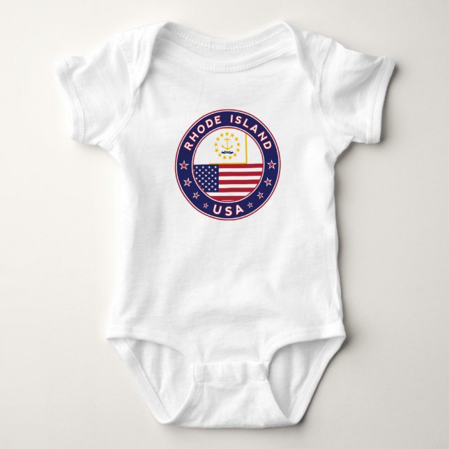Rhode Island t-shirt, legging T Shirt (Framsida)
