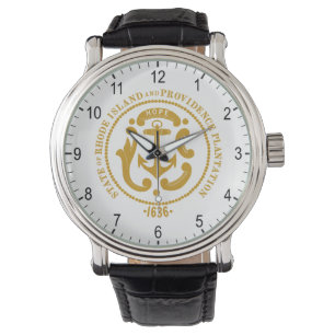 Rhode island-tecken armbandsur