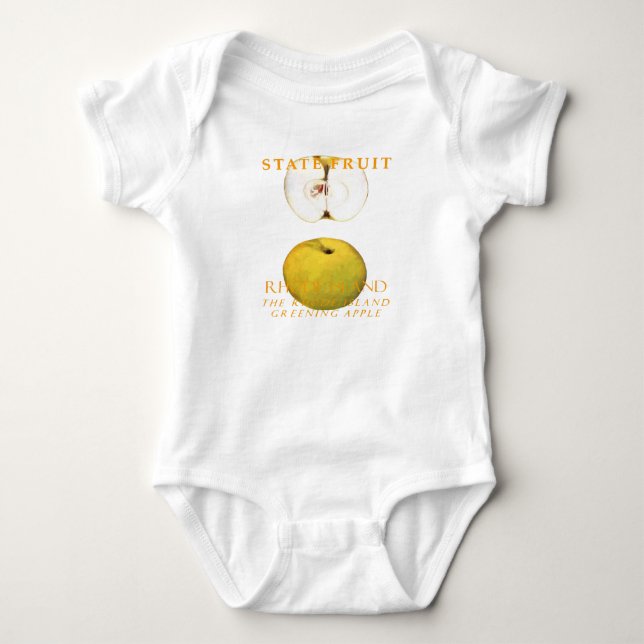 Rhode Island Territory Frukt Rhode Island  T Shirt (Framsida)
