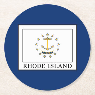 Rhode island underlägg papper rund