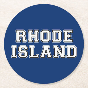 Rhode island underlägg papper rund