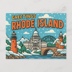RHODE ISLAND Vykort