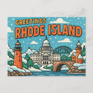 RHODE ISLAND Vykort