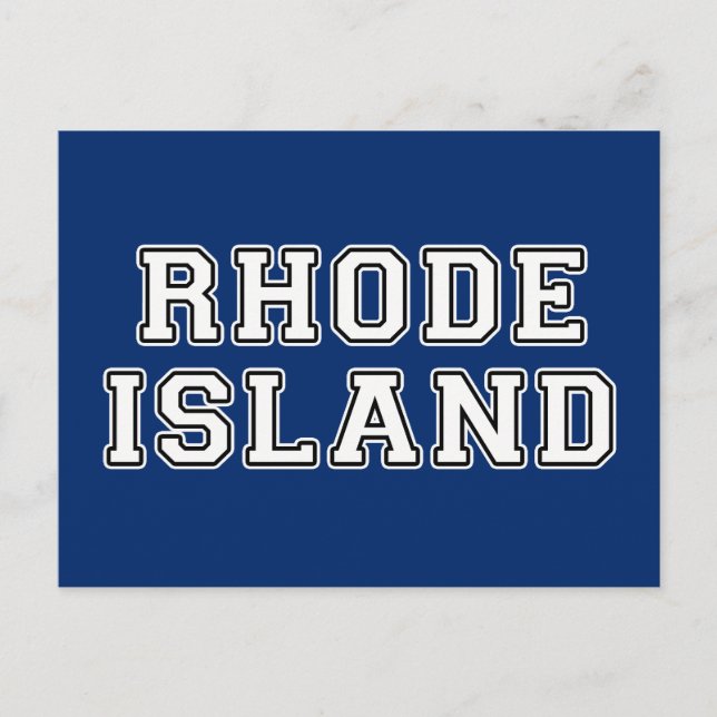 Rhode island vykort (Framsida)