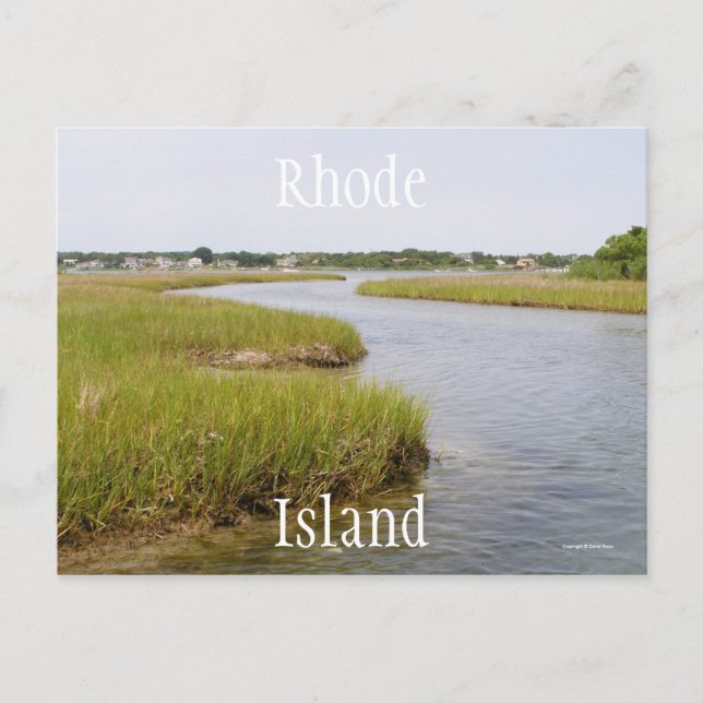 Rhode island vykort (Framsida)