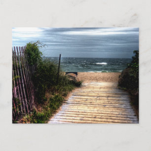 Rhode island, Weekapaug Bild Vykort