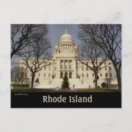Rhode Islands delstatskapitolium Providence Rhode Vykort
