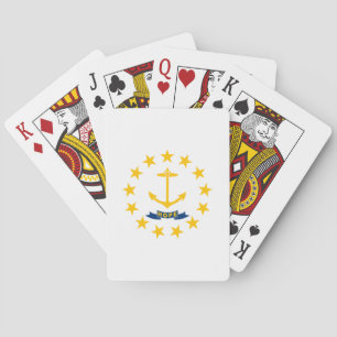 Rhode Islands statsflagga Casinokort