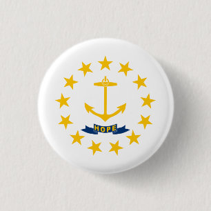 Rhode Islands statsflagga Knapp