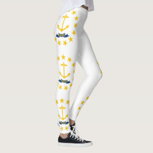 Rhode Islands statsflagga Leggings