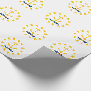 Rhode Islands statsflagga Presentpapper