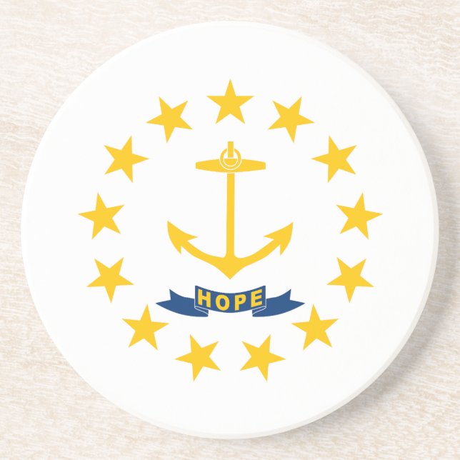 Rhode Islands statsflagga Underlägg (Framsidan)