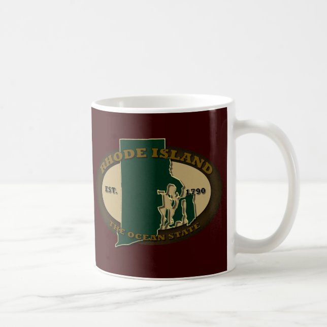 Rhode - ö Est 1790 Kaffemugg (Höger)
