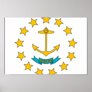 Rhode - öflagga poster