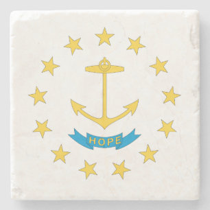 RHODE - öFLAGGA Underlägg Sten