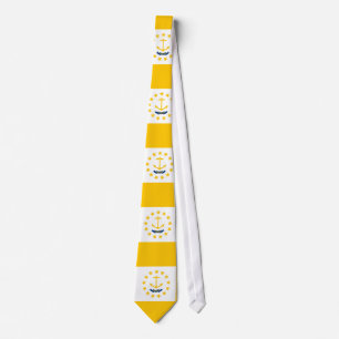 Rhode - östatlig flaggadesign slips