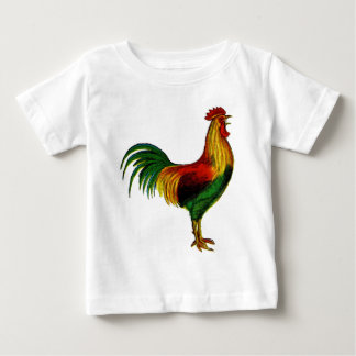 Rhode - röd tupp för ö tee shirt