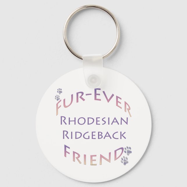 Rhodeisan Ridgeback Päls-ever Friend Nyckelring (Framsida)