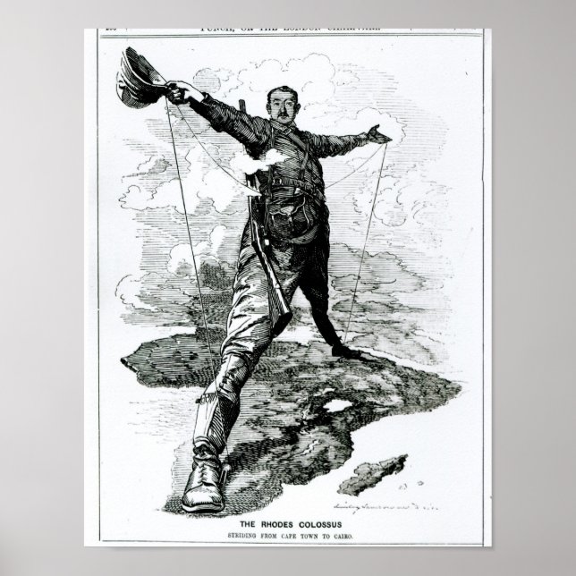 Rhodes Colossus från Slå Poster (Framsidan)