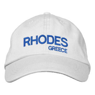Rhodes, Greklands Anpassningsbar Baseball Cap Broderad Keps