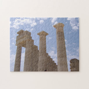 Rhodes Lindos Amphitheater Grekland Pussel
