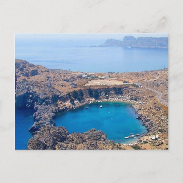 Rhodes Vykort (Framsida)