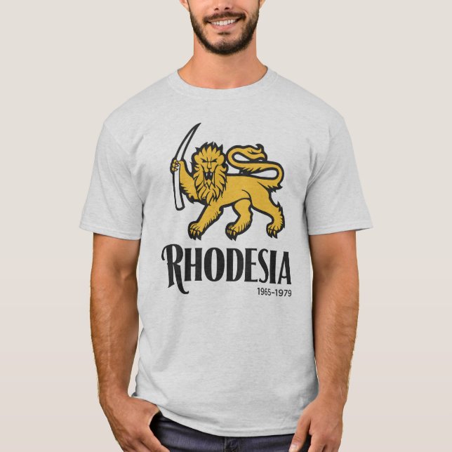 Rhodesia 1965-1979 t shirt (Framsida)