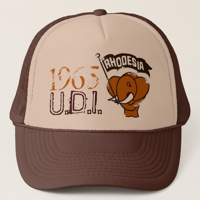 RHODESIA VINTAGE 1965 TRUCKERKEPS (Framsida)