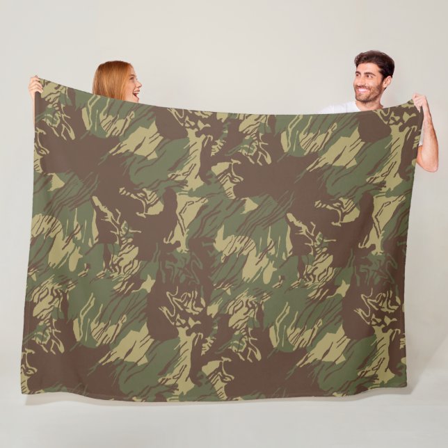 Rhodesian CAMO Fleece Blanket (På plats)