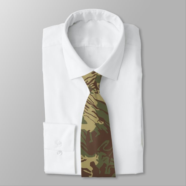 Rhodesian CAMO Neck Tie Slips (Bunden)