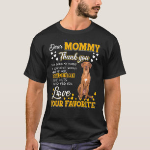 Rhodesian Ridgeback Bästa Tack för att vara T Shirt