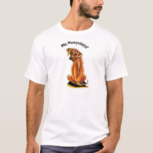 Rhodesian Ridgeback behandlar T Shirt