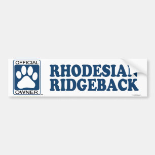 RHODESIAN RIDGEBACK_Blue Bildekal
