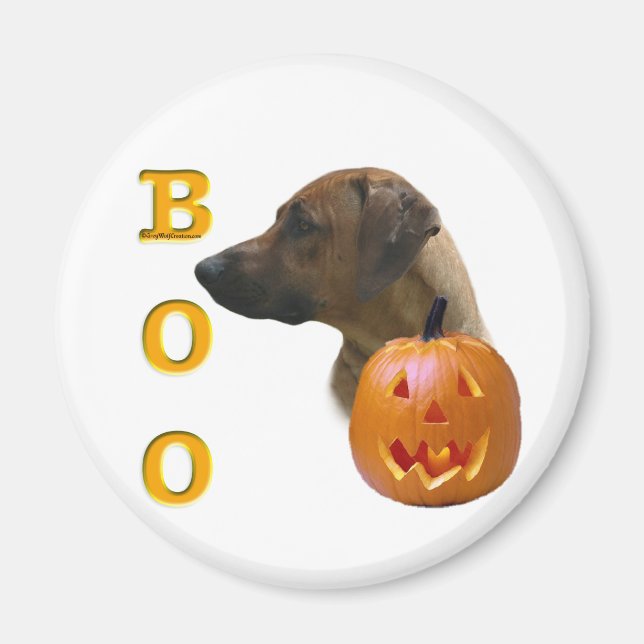 Rhodesian Ridgeback Boo Magnet (Framsidan)
