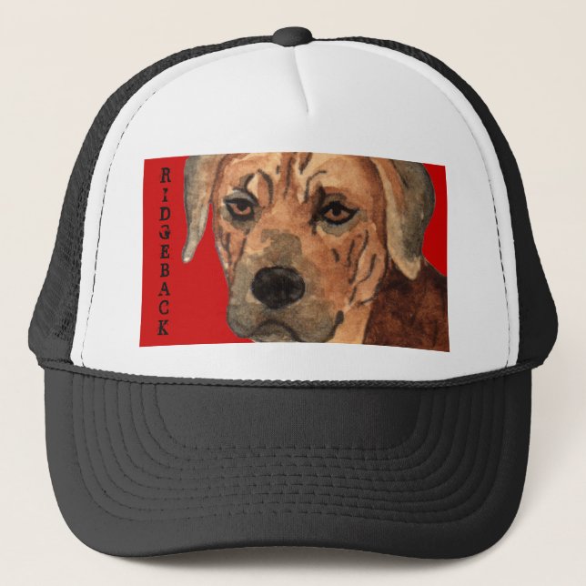 Rhodesian Ridgeback Färg Block Keps (Framsida)
